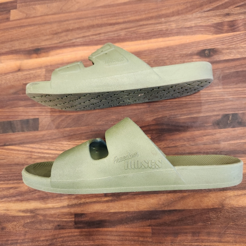 Freedom Moses Womens Slip On Sandals - Picture 6 of 7